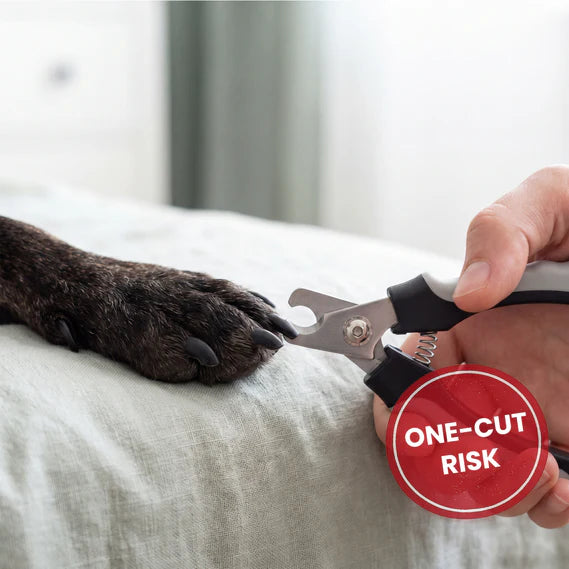 Clipper positioned dangerously close to claw